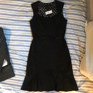 White House Black Market Fit and Flare Dress Sz 6